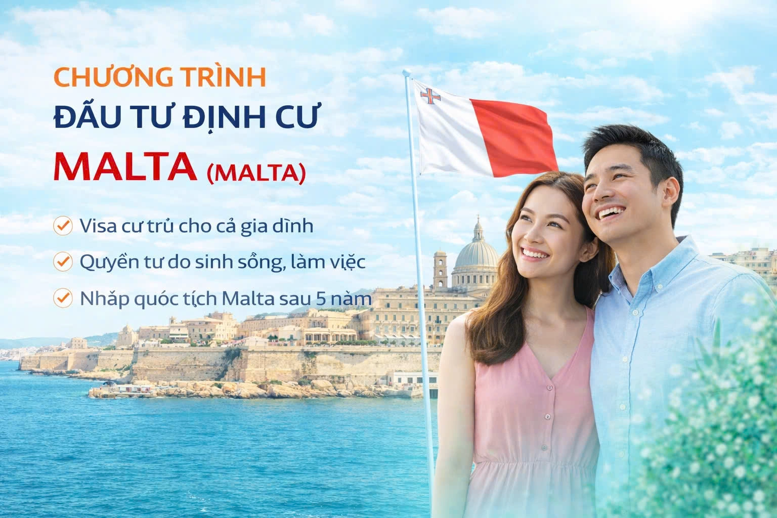 CHƯƠNG TRÌNH ĐẦU TƯ ĐỊNH CƯ MALTA